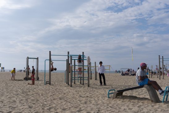 layer photo taken on the beach in Scheveningen den Hague with the fujifilm XE-3.
