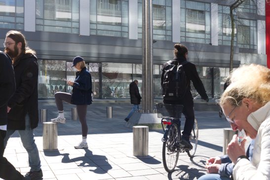 A layer photo taken with Fujifilm XE-3 in Rotterdam.